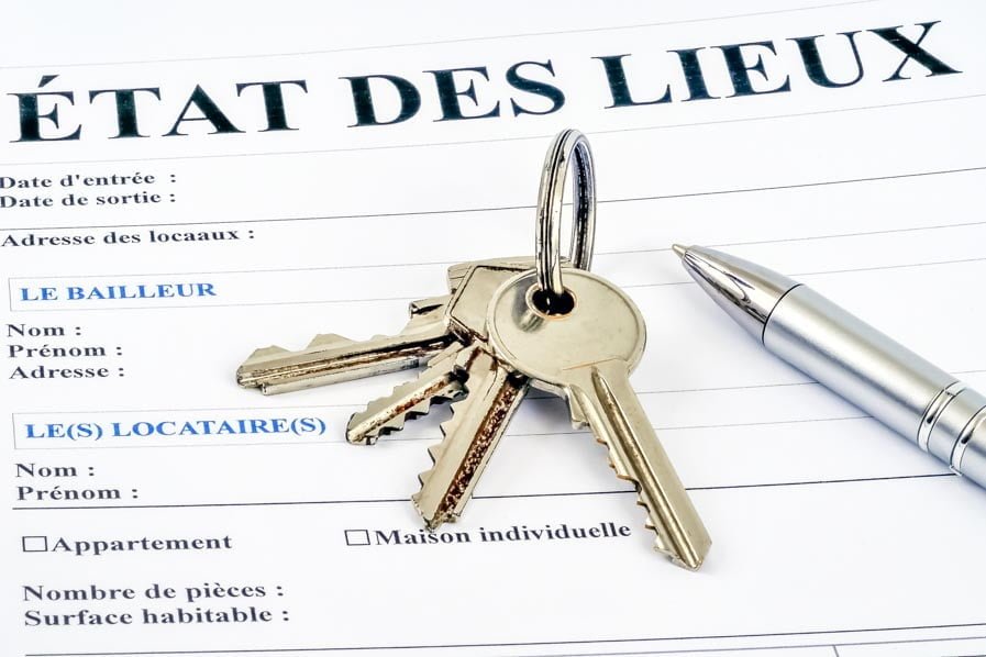 état des lieux, état des lieux d'entrée, état des lieux de sortie